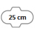 17 pcs  - 25 cm - wings